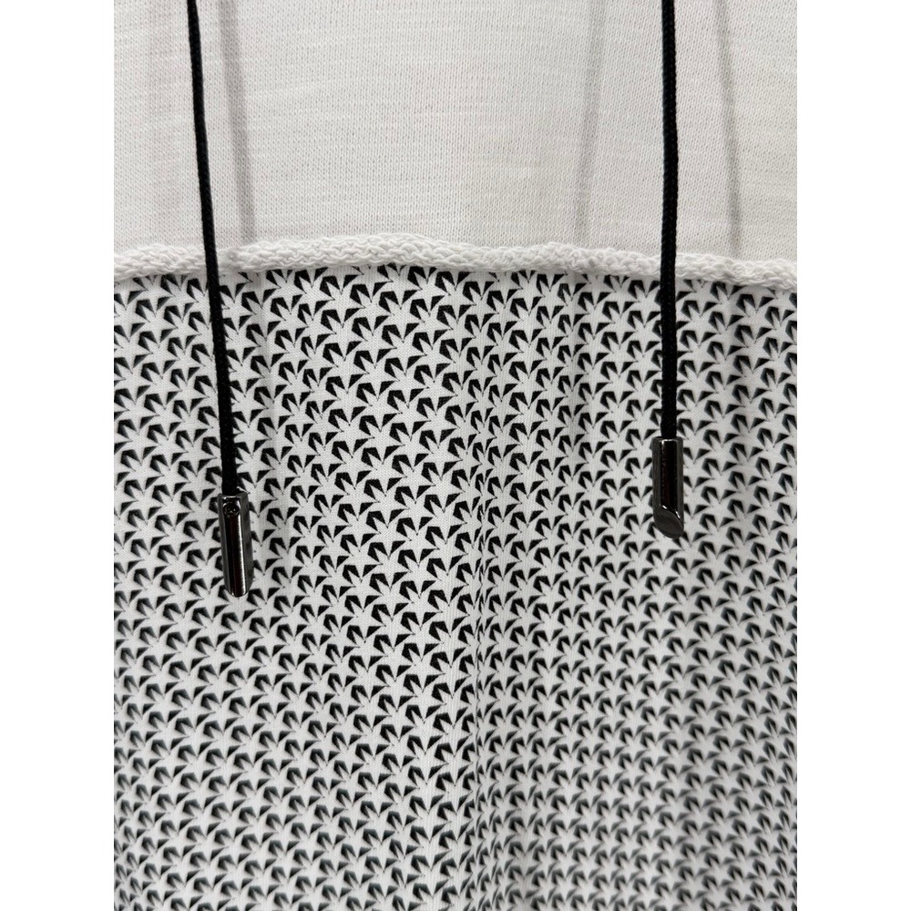Que Cotton French Terry Sleeveless Sweatshirt Colorblock Geometric Avant‎ Garde - Picture 5 of 9